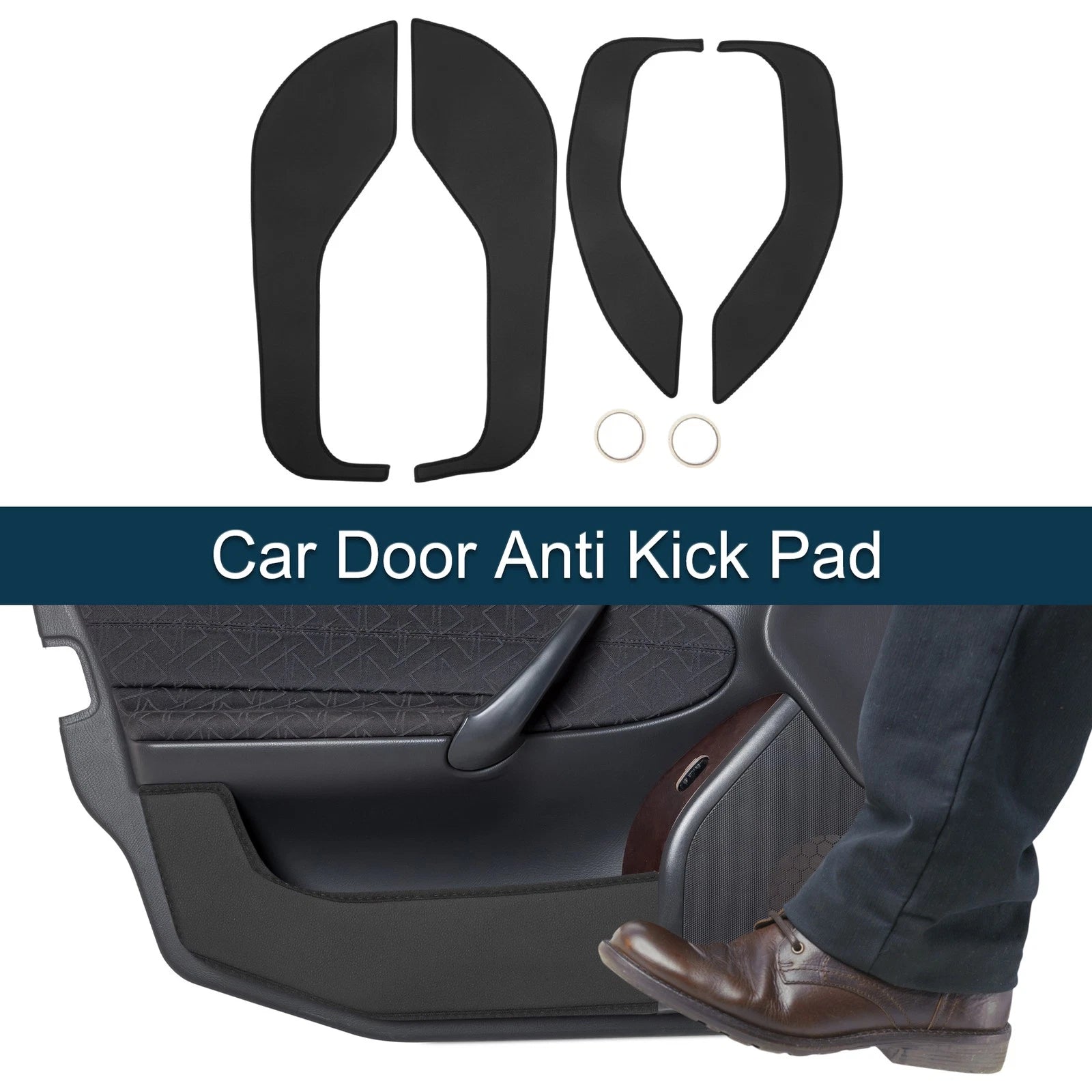 Set of 1 Car Door Anti Kick Pad Sticker Protector for Ford Mustang (2022)
