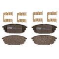 Set of 4 Disc Brake Pads for Mazda Protege (2001–2003)