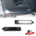 Smoked LED Door Courtesy Lights for Chevy Silverado 1500 (2014–2023)