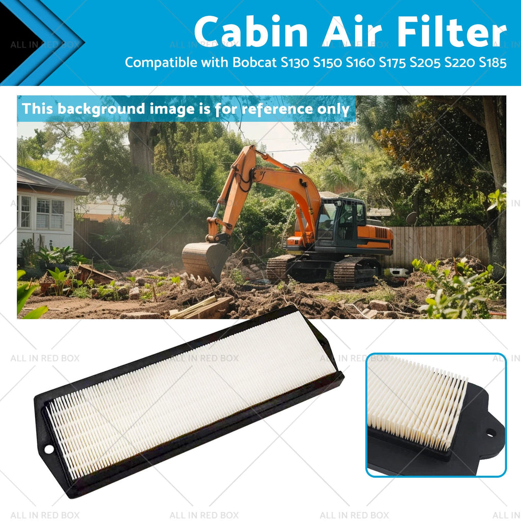 Cabin Air Filter for Bobcat S220 S185 S130 S150 S160 S175 S205 (6678207)