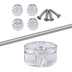 Mirror Wall Hanging Fixing Kit for Frameless Glass (Universal)