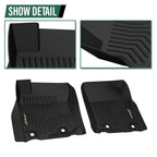 Set of 4 TPE All Weather Floor Mats for Toyota 4Runner, Lexus GX460