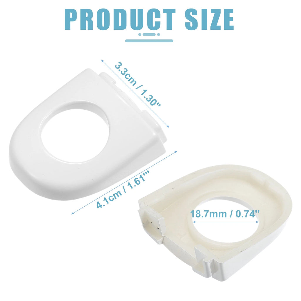 Front Left Door Handle Cover Cap for Volkswagen Jetta (2011–2016) - White