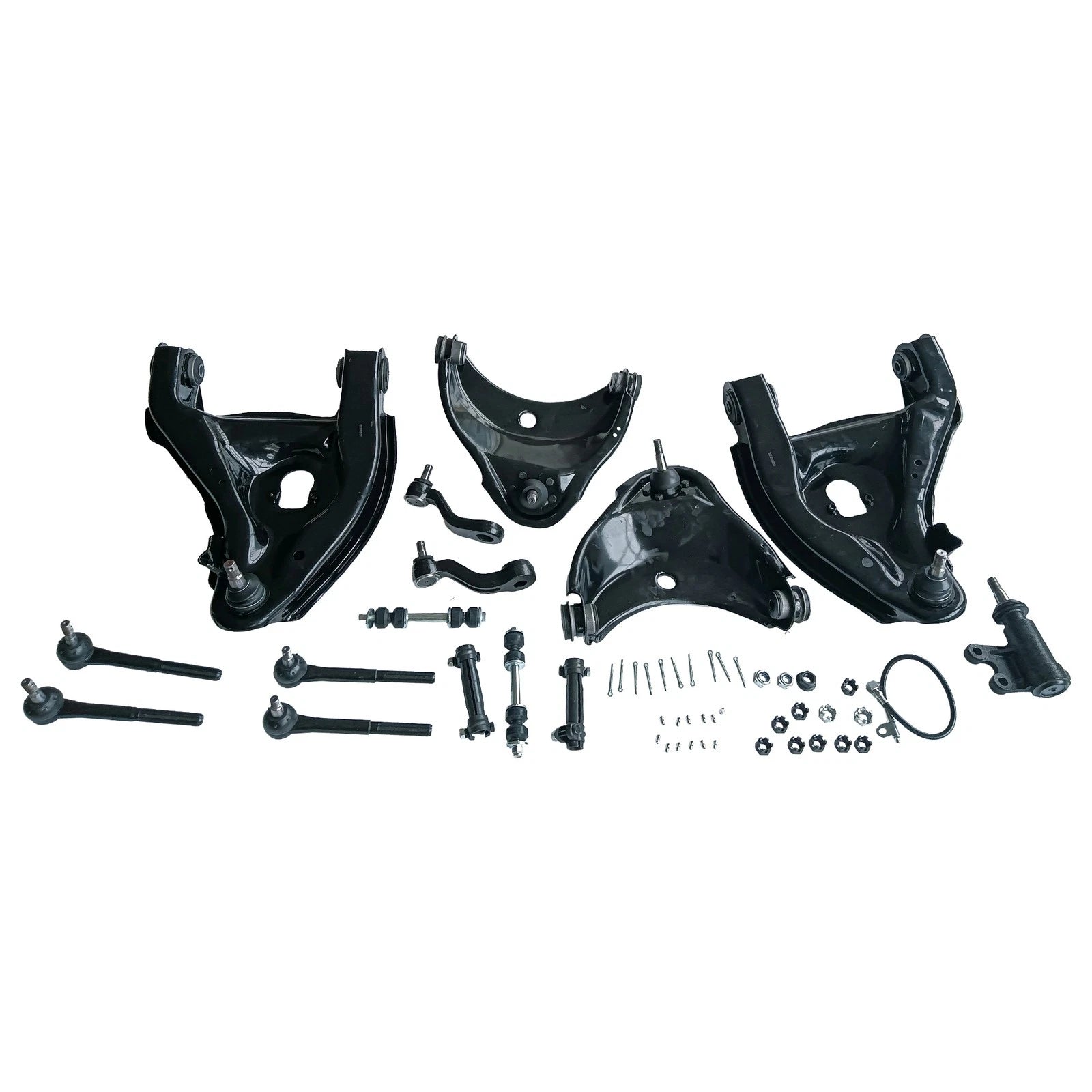 15PCS Front Control Arms Tie Rods Kit for Chevrolet C2500 GMC Yukon (1993–2000)