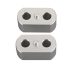 CNC Silver Handlebar Bar Risers for Tiger 800 1200 XC/XCX/XR/XRX (2012–2020)