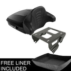 Chopped Trunk Backrest Pad for Harley Touring (2014–2026)