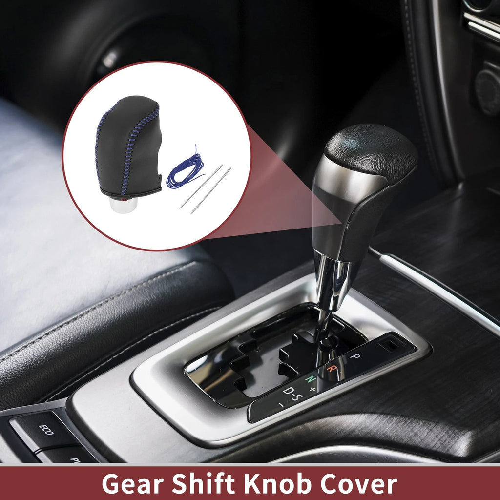 Set of 1 Gear Shift Knob Cover for Hyundai Sonata (2011–2014) Black Blue