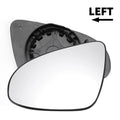 Left Side White Mirror Glass for Peugeot 108 (Non-heated)