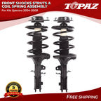2X Front Complete Shocks Struts & Coil Spring for Kia Spectra (2004–2009)