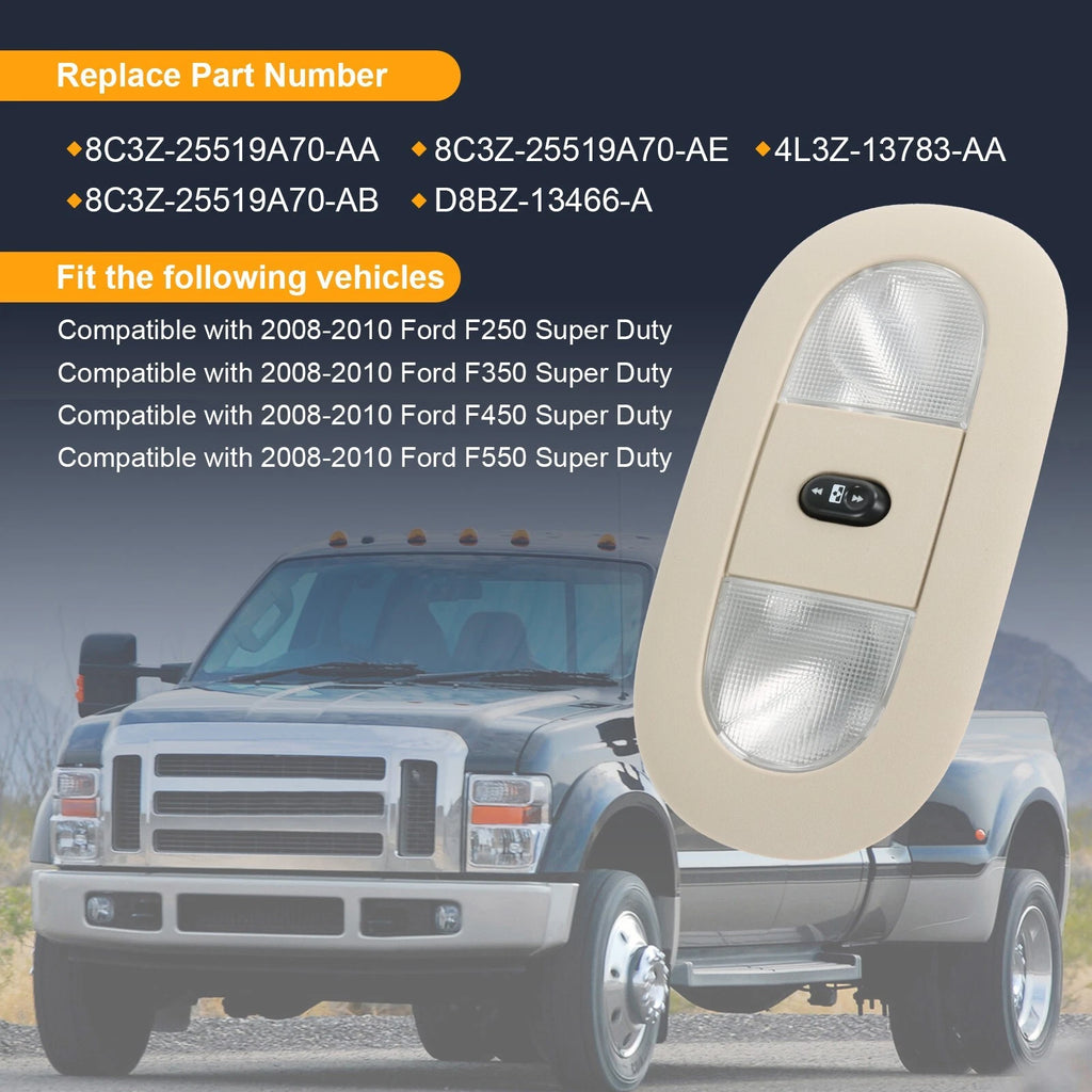 LED Overhead Console Light Switch for Ford F250 F350 (2008-2010)