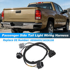 Right Tail Light Socket Harness Wiring for Chevy Silverado (1999–2005) 88986855