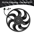 Radiator Cooling Fan Motor for Can Am Maverick X3 Max RR 4x4 Turbo (2017–2023)