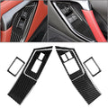 6 x Door Window Lift Switch Button Panel Cover for Nissan GTR R35 (08-16)