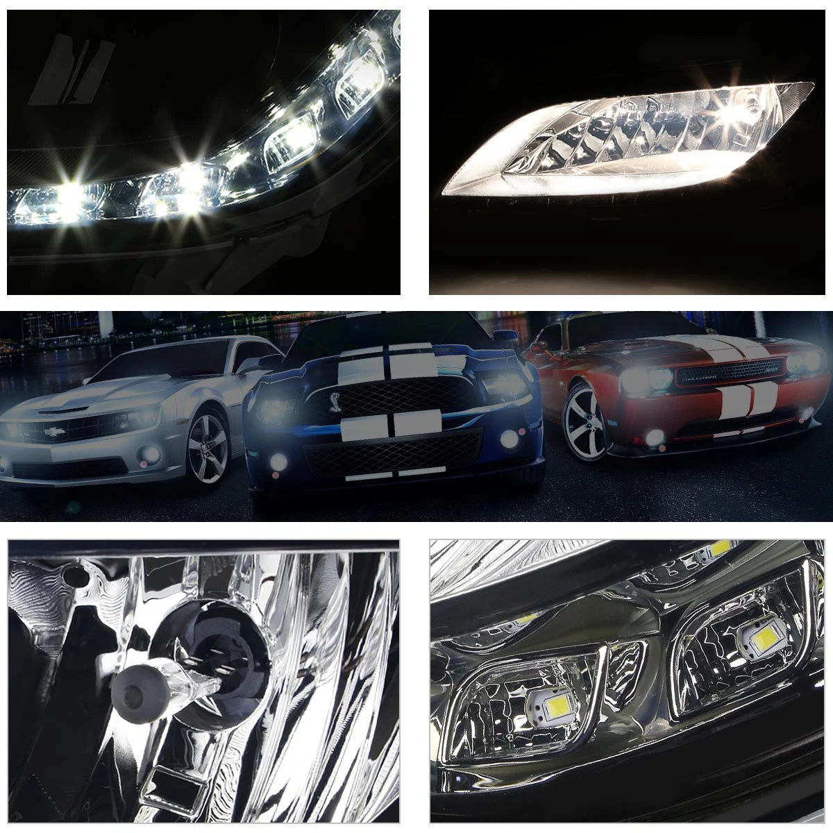 Smoked Lens Fog Light with LED Day Running Lamp & Switch for Hyundai Veloster (2012–2017)