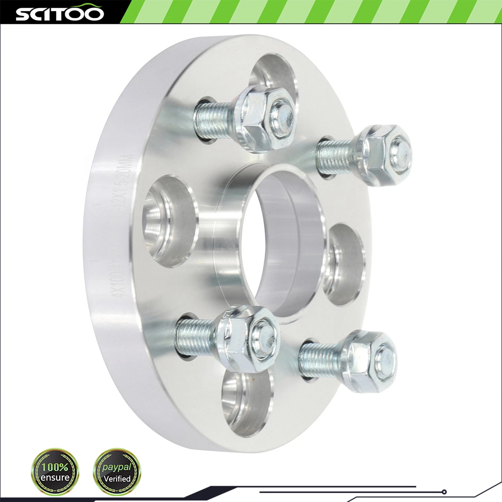 2X 20mm Hubcentric Wheel Spacers 12x1.5 for Toyota Corolla Mazda Miata
