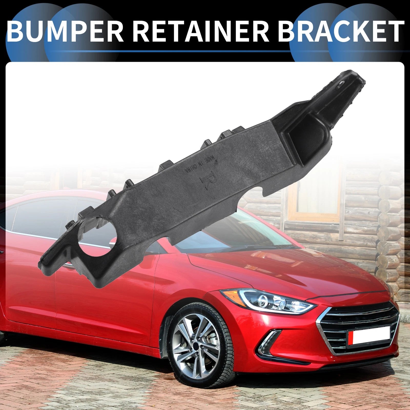 1pc Right Front Bumper Retainer Bracket No. 865143X000 for Hyundai Elantra (2011–2016)