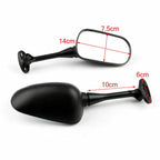Side Black Rearview Mirror for Honda CBR600RR (2003–2014), CBR1000RR (2004–2007) T9