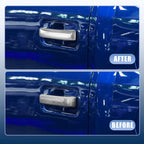 Top Half Mirror Cover Cap + Door Handle Cover for Ford F150 (2015–2023) Chrome