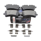Set of 4 Bosch QuietCast Rear Semi-Metallic Brake Pads for Audi A6 A7 RS7 S6 (2012–2021)