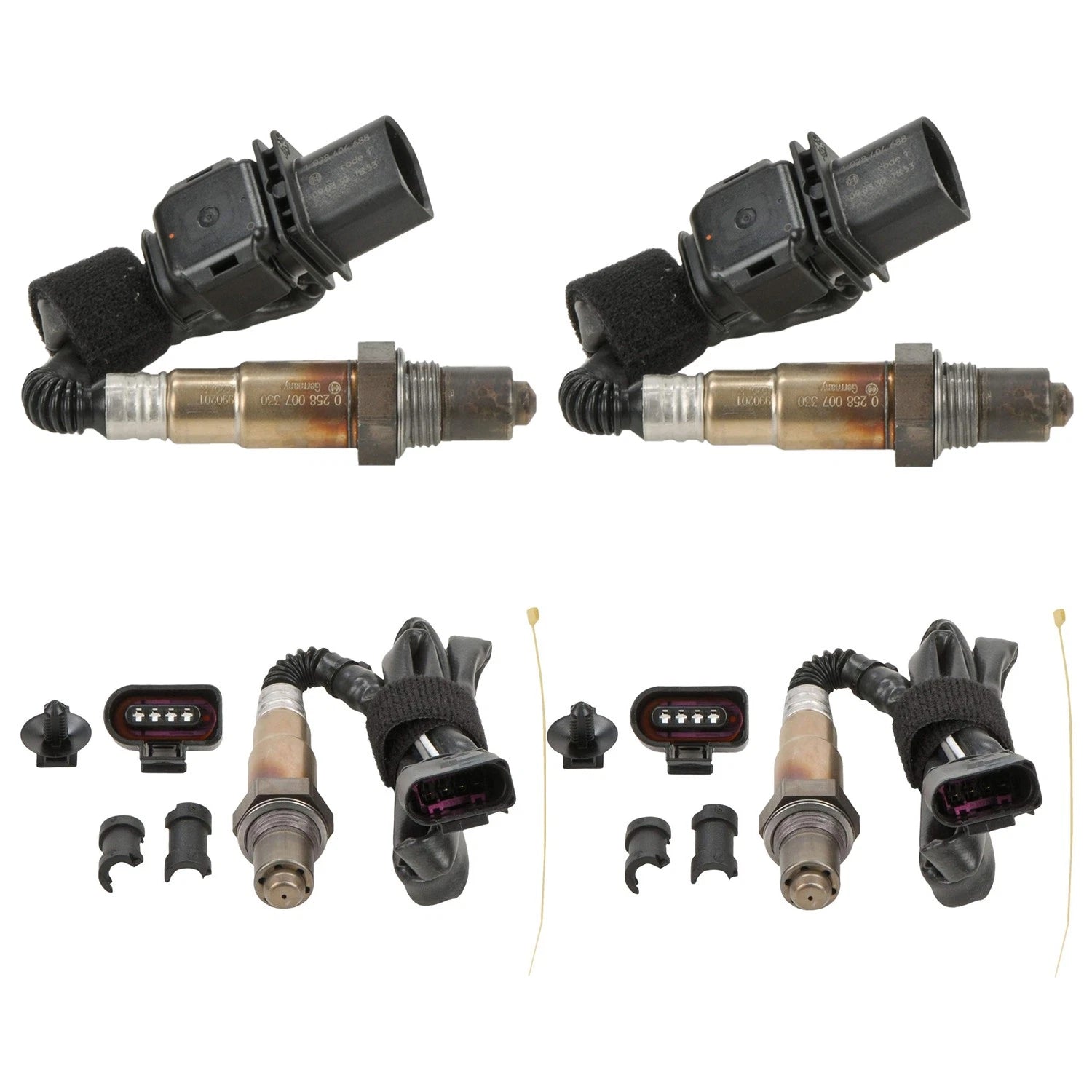Oxygen Sensors Kit for Audi S5 4.2L V8 (2008–2012)