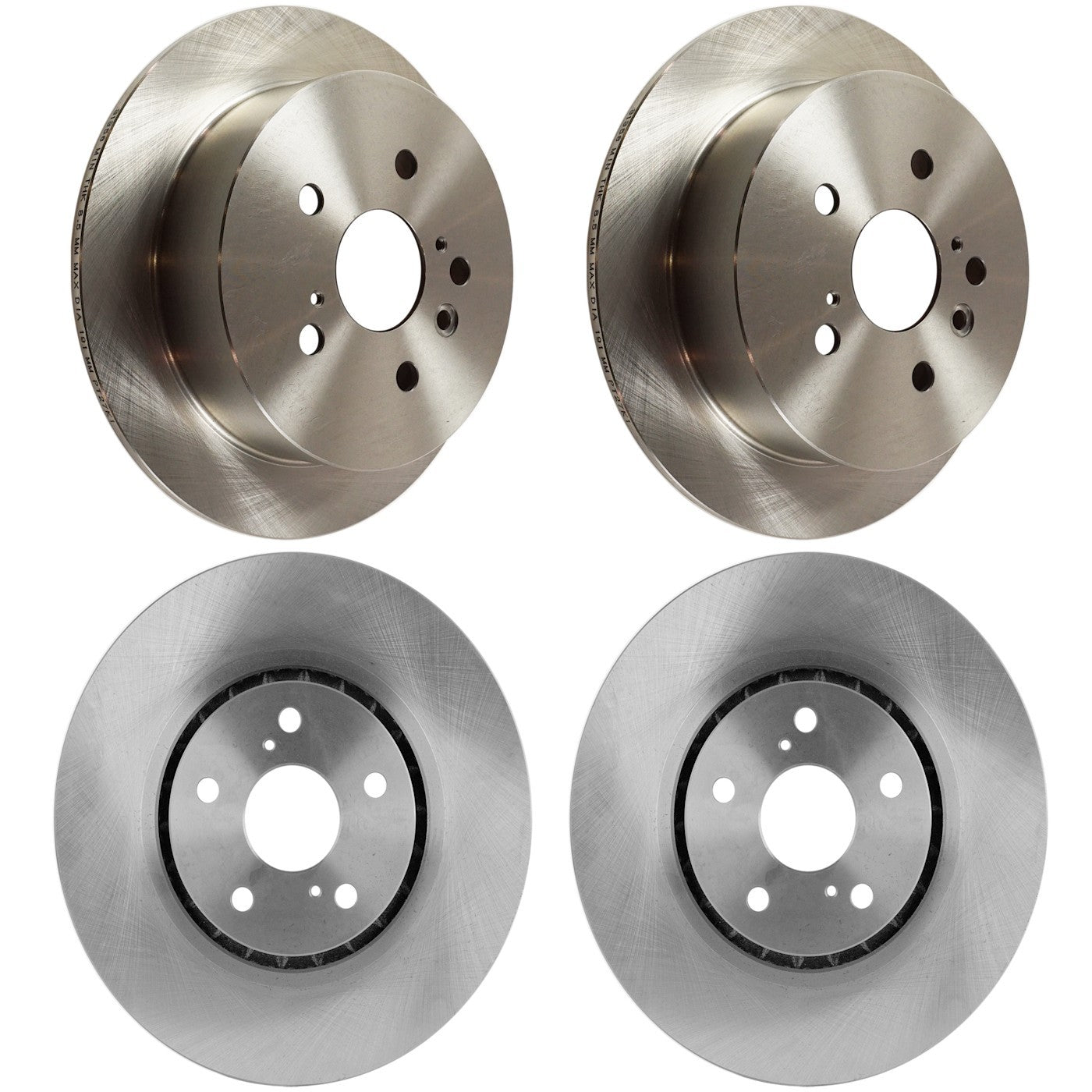 Brake Disc Rotors for Lexus RX350, RX400h, Toyota Highlander, RX330