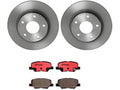 Rear Brake Pad and Rotor Kit for Mazda 3 (2016–2018) RZ432XS