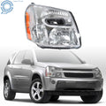 Halogen Headlight Right Side for Chevy Equinox (2005–2009) Chrome Housing