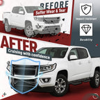 Steel Front Bumper Brush Grille Guard for Chevy Colorado (2015–2023)