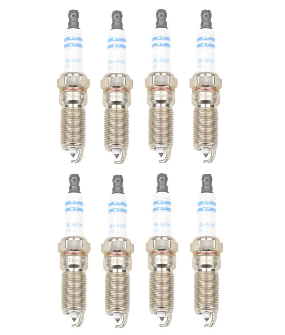 Set of 8 Bosch OE Fine Wire Platinum Spark Plugs 0242230572 6726 for