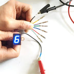 Red LED Digital Gear Indicator Light Display for Universal Vehicles (0-6)
