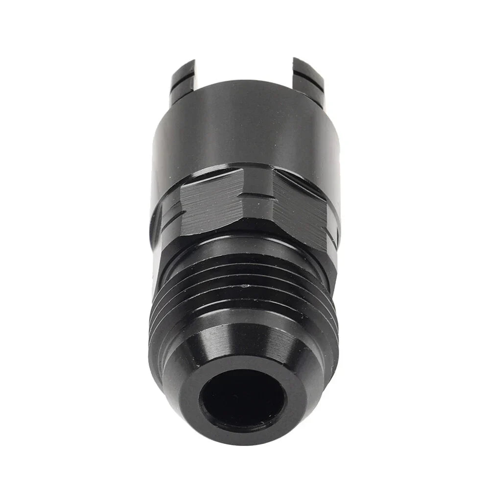 8AN Male to 3/8" Quick Disconnect EFI Fuel Rail Adapter for GM LS (2001-2023)