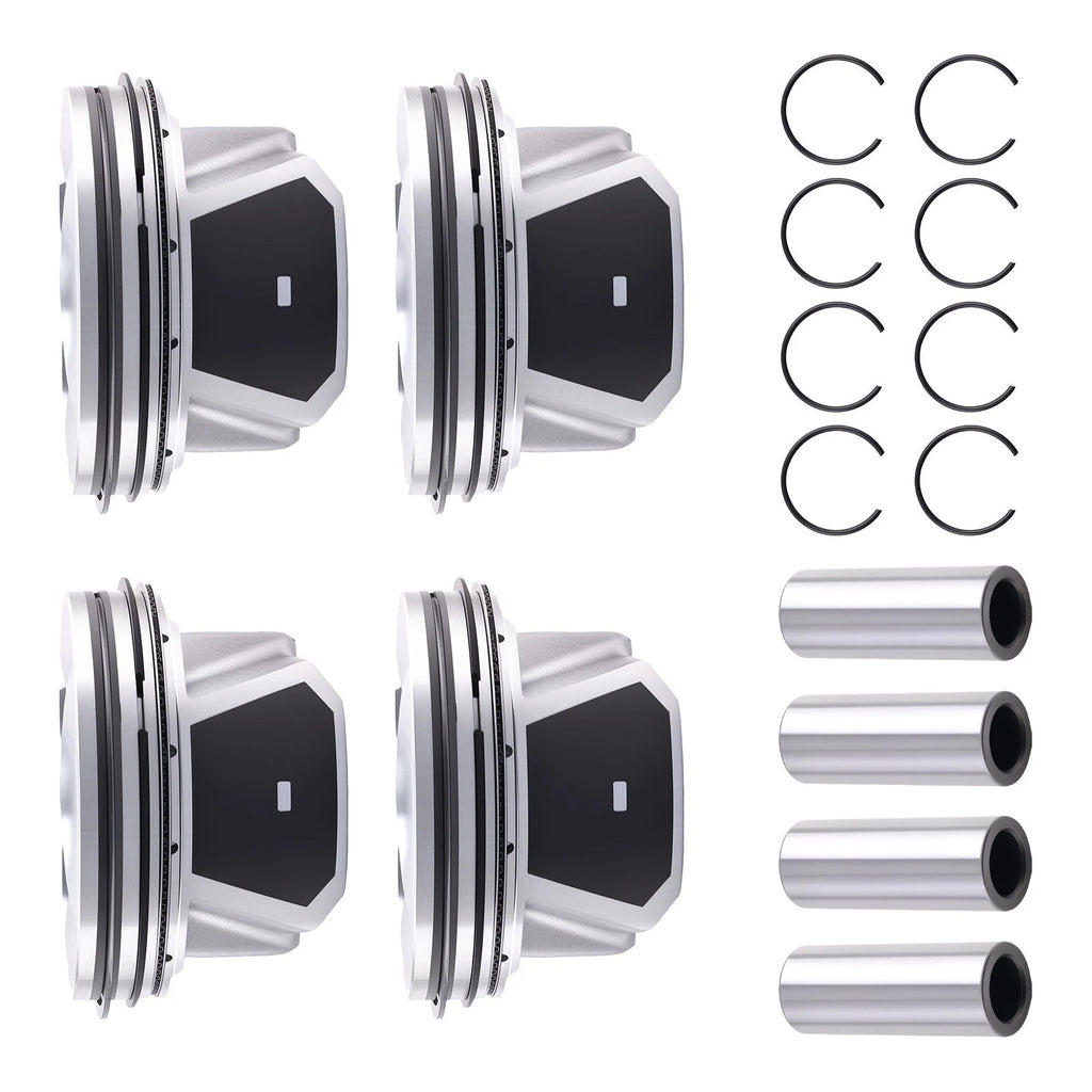 Set of 4 Engine Pistons for Ford Mustang 2015–2019 2.3L