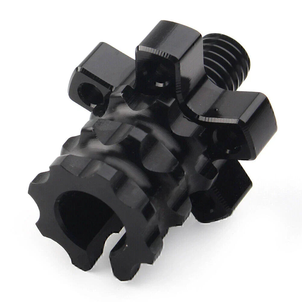 CNC M8 Clutch Brake Cable Adjuster Screw for Motorcycle Dirt Bike Black