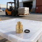 RE7141F Forklift Connector Adapter with Washer for Forklift