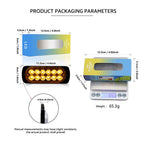 12 LED Strobe Warning Beacon for Truck (12V–24V)