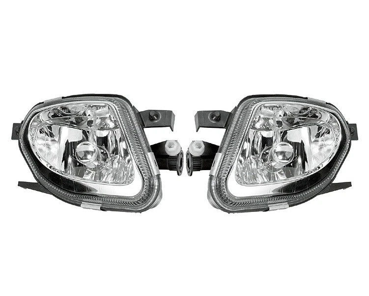 Set of 2 Fog Lights for Mercedes W211 E320 E500 (2003–2009) OEM Hella