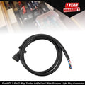 7-Pin 7-Way Trailer Cable Cord for Universal Use (6 FT)
