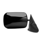 Replacement Black Textured Passenger Side Manual Door Mirror for 1994-1997 Dodge
