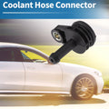 Set of 1 Engine Coolant Hose Connector for Audi A3 (2015–2019) No. 06K121143C Black