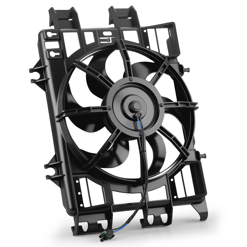 Radiator Fan with Shroud for Polaris Scrambler 850, Sportsman 550, 850 (2009–2025)