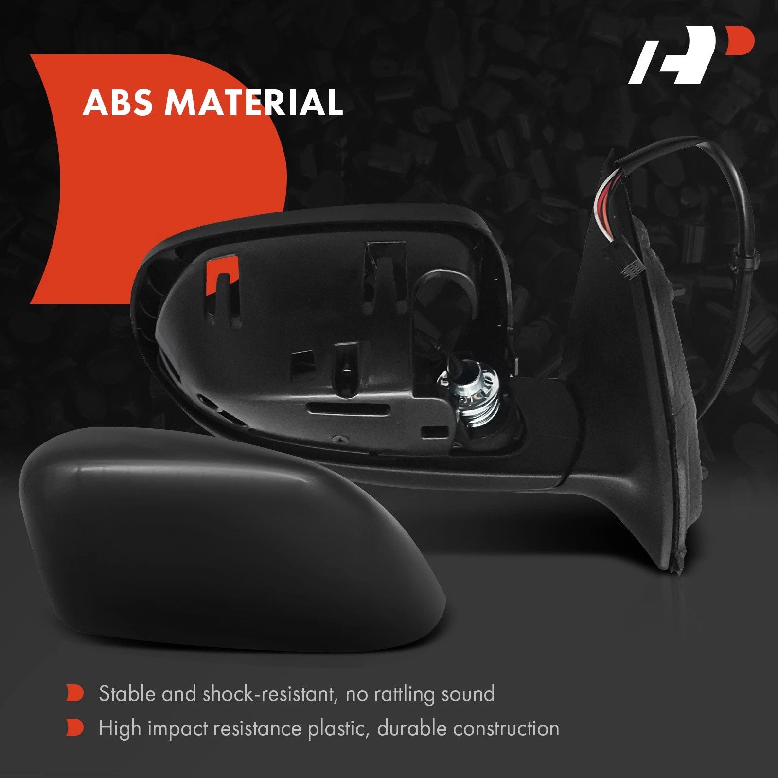 Power Mirrors with Signal Light for Jeep Cherokee (2014–2018)