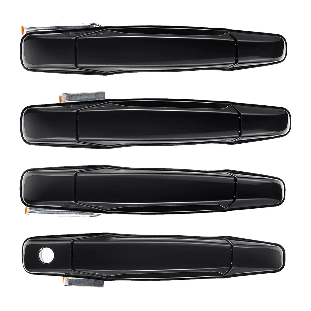 Black Exterior Door Handle for Chevrolet Silverado, Avalanche (2002-2013)