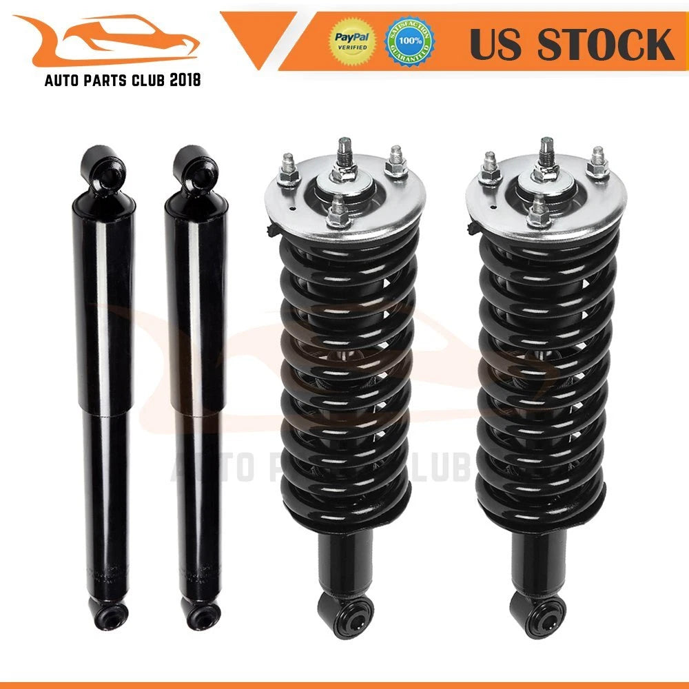 Set of 4 Complete Struts/Shocks Assembly for Nissan Frontier (2005–2021)