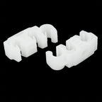 20pcs 39.3x16.8mm Plastic 3 Way Hose Clip for Volkswagen 