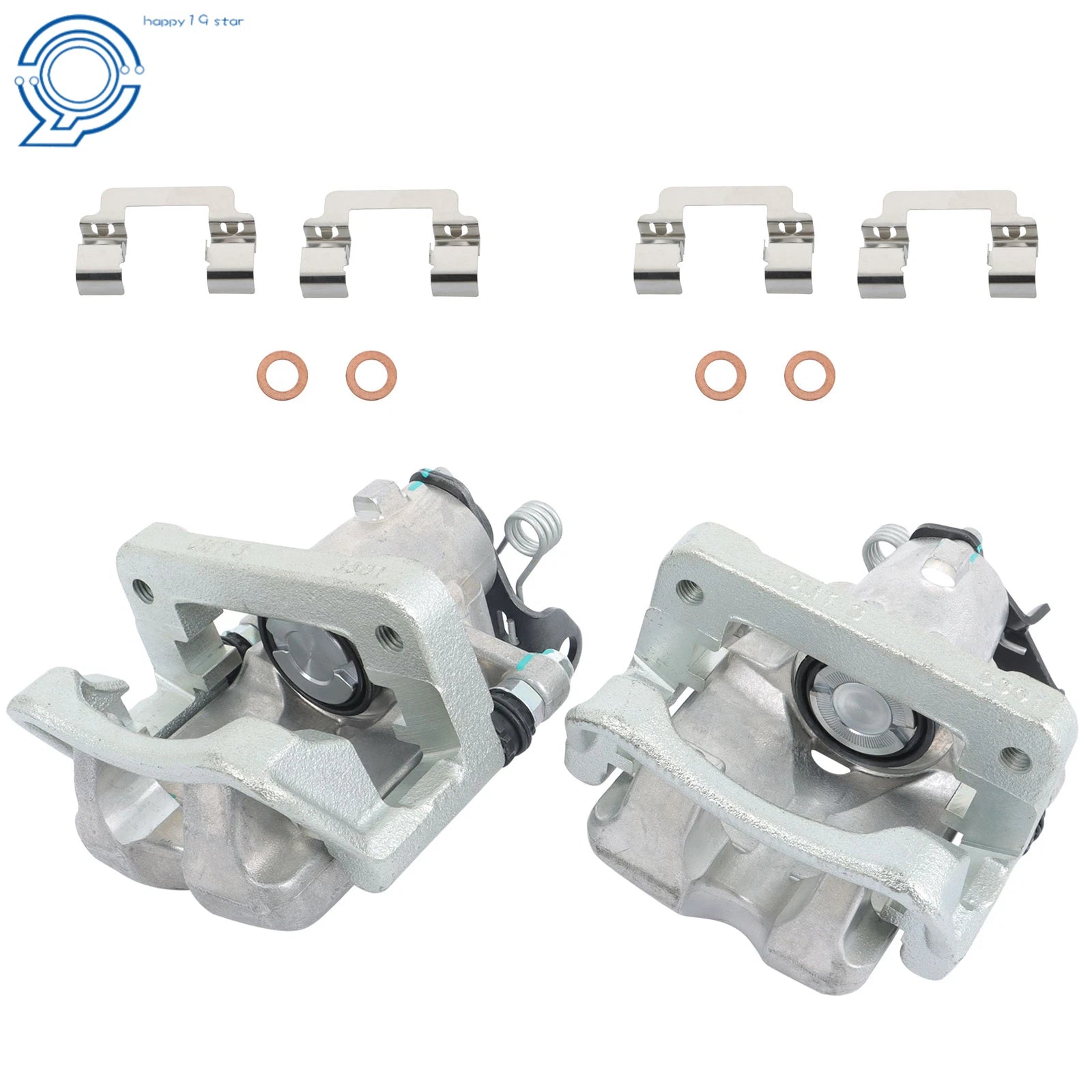 2X Rear Brake Calipers for Chevy Impala Malibu Buick Regal Cadillac