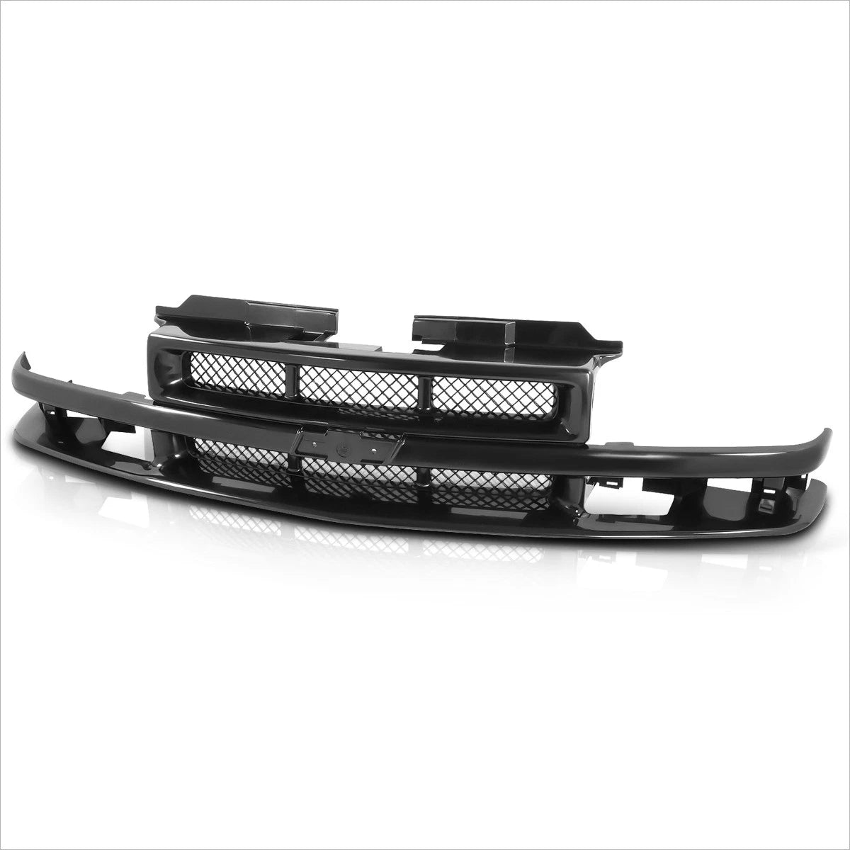 Diamond Mesh Grille with Badge Slot for Chevy S10 SS Xtreme (1998–2003)
