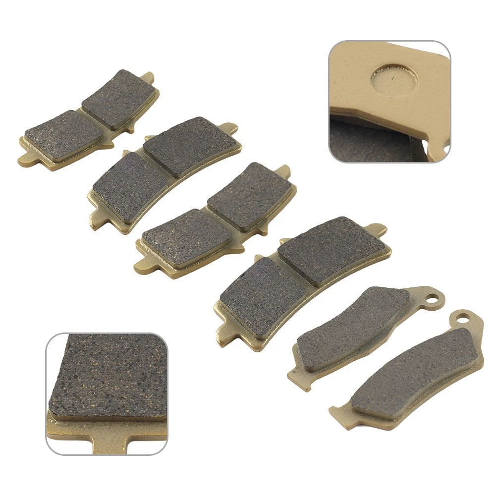 Front Rear Brake Pads for Ducati 1200 S Multistrada D air DVT (2015–2017)