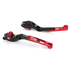 Adjustable Folding Brake & Clutch Lever for KTM 390 (2019) Red T9
