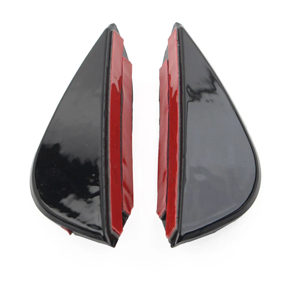 Front Bumper Lip Splitter Spoiler Canards for VW Golf 6 MK6 GTD (2008-2013)