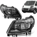 Headlights w/DRL Set of 2 for Dodge Ram ProMaster 1500/2500/3500 (2014–2022)